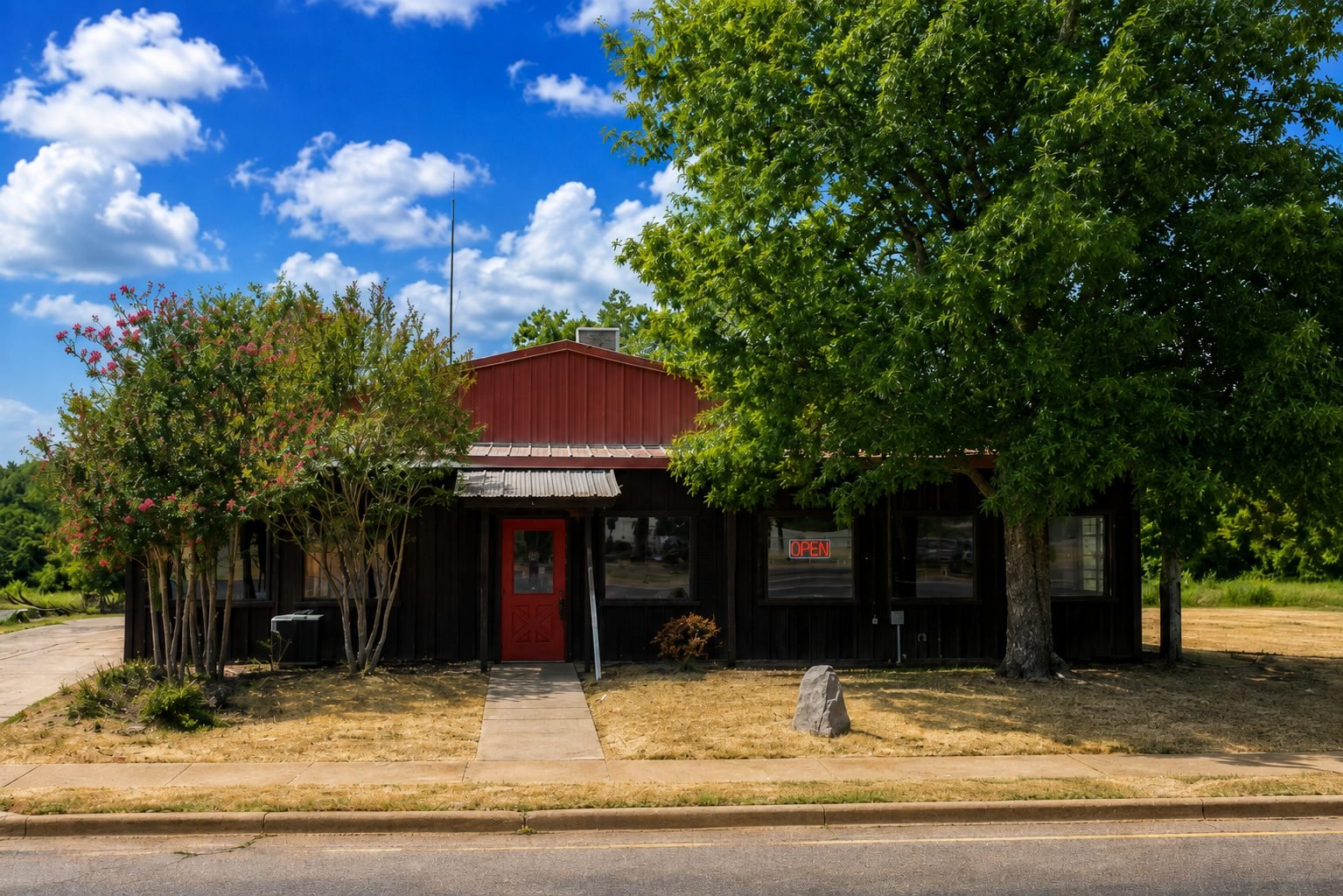 Outside shot at Butcher Boys in Nacogdoches, Texas